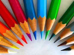 colored pencils